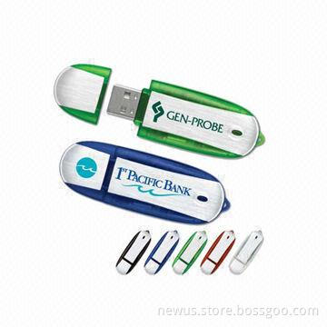 Plastic USB flash drives, 512MB to 32GB capacity